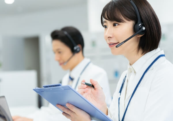 ご予約時の内容をお伺いするイメージ